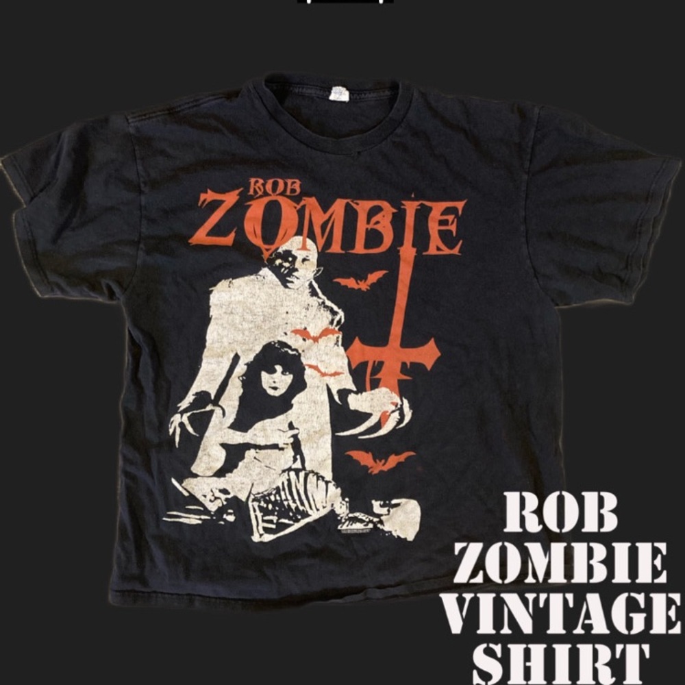 Rob zombie vintage shirt